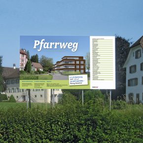 Bauwerbung in Eschenbach